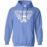 Sweatshirts Carolina Blue / S Expendable Troopers Pullover Hoodie