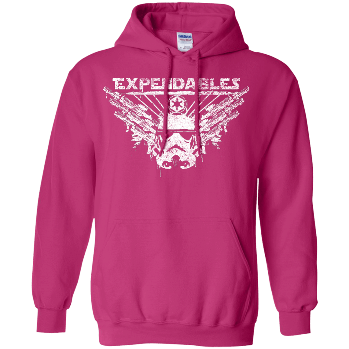 Sweatshirts Heliconia / S Expendable Troopers Pullover Hoodie
