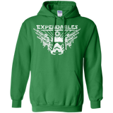 Sweatshirts Irish Green / S Expendable Troopers Pullover Hoodie