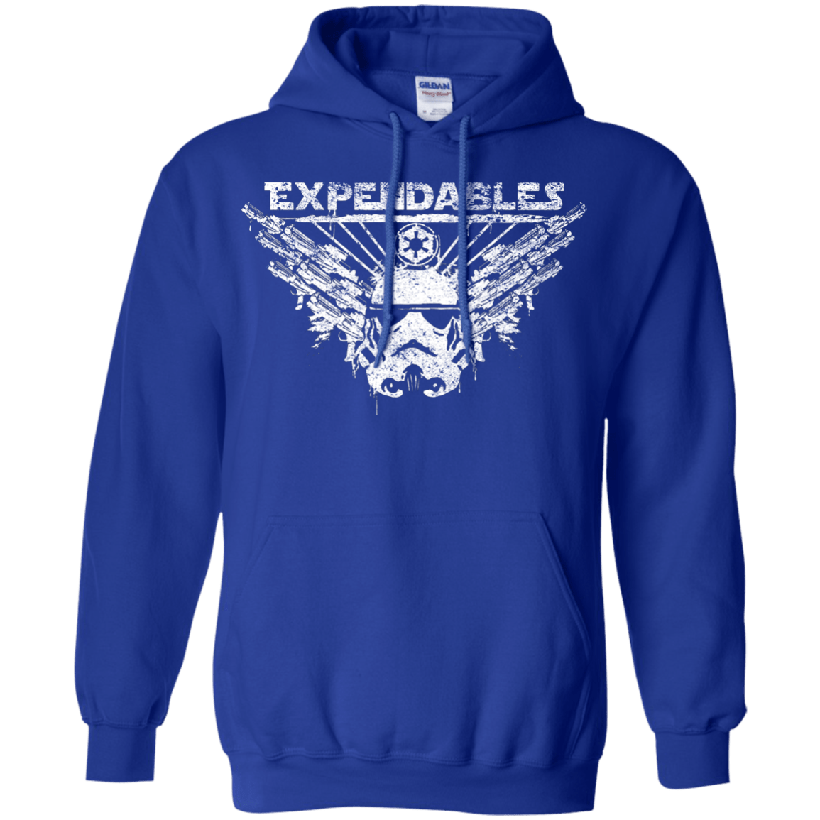 Sweatshirts Royal / S Expendable Troopers Pullover Hoodie