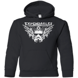 Sweatshirts Black / YS Expendable Troopers Youth Hoodie