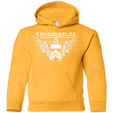 Sweatshirts Gold / YS Expendable Troopers Youth Hoodie