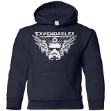 Sweatshirts Navy / YS Expendable Troopers Youth Hoodie