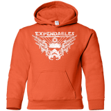 Sweatshirts Orange / YS Expendable Troopers Youth Hoodie