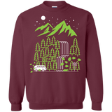 Sweatshirts Maroon / S Explore More Crewneck Sweatshirt