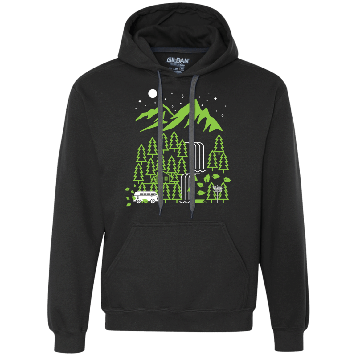 Sweatshirts Black / S Explore More Premium Fleece Hoodie