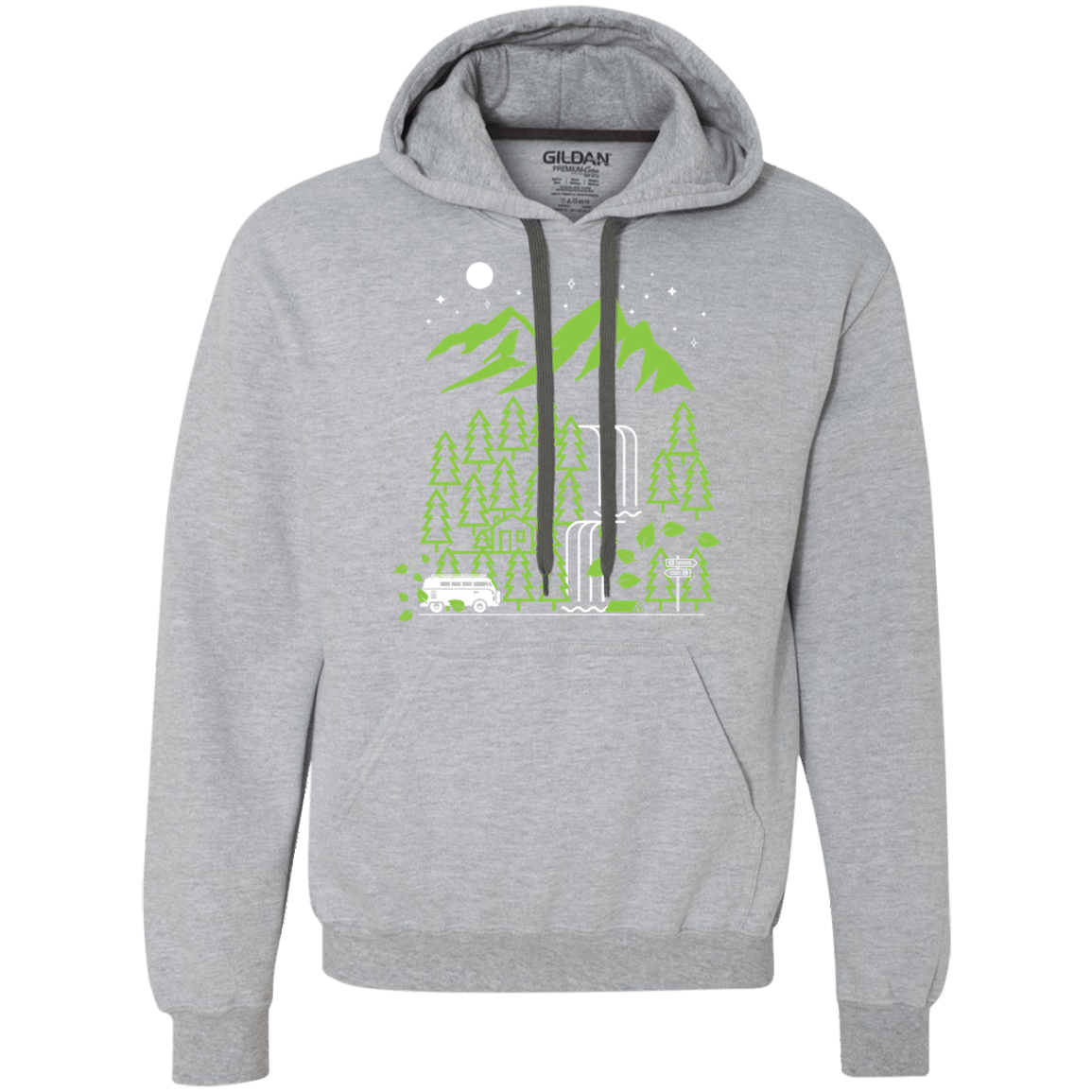 Sweatshirts Sport Grey / S Explore More Premium Fleece Hoodie