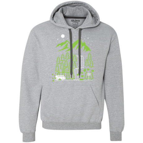 Sweatshirts Sport Grey / S Explore More Premium Fleece Hoodie