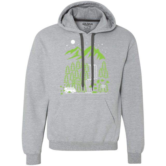 Sweatshirts Sport Grey / S Explore More Premium Fleece Hoodie