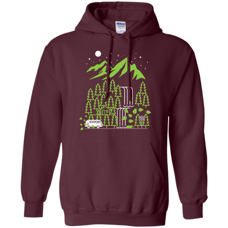 Sweatshirts Maroon / S Explore More Pullover Hoodie