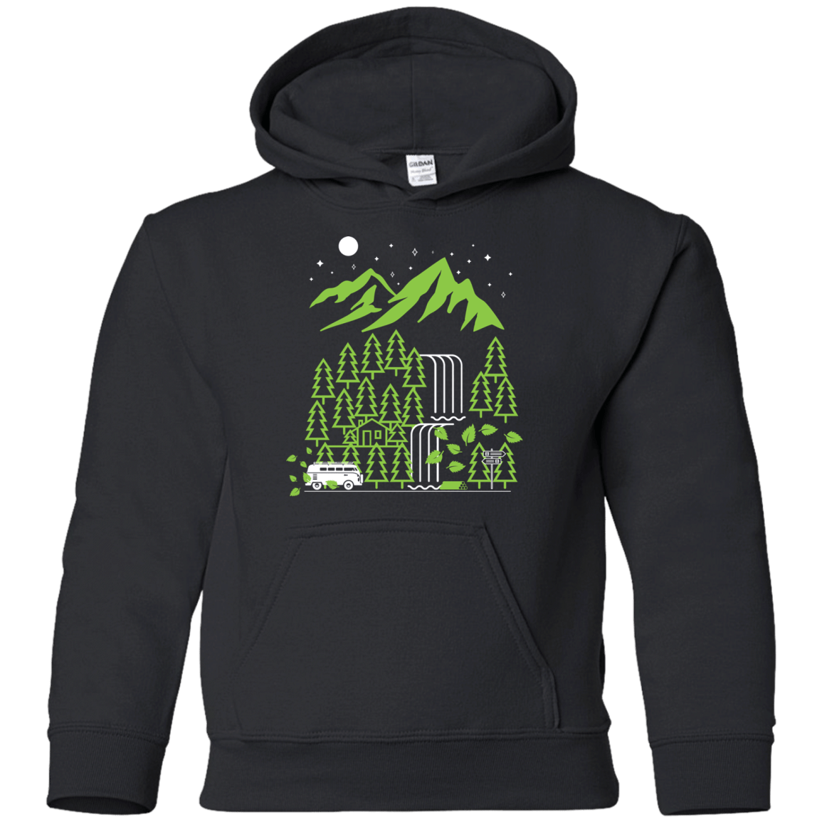 Sweatshirts Black / YS Explore More Youth Hoodie