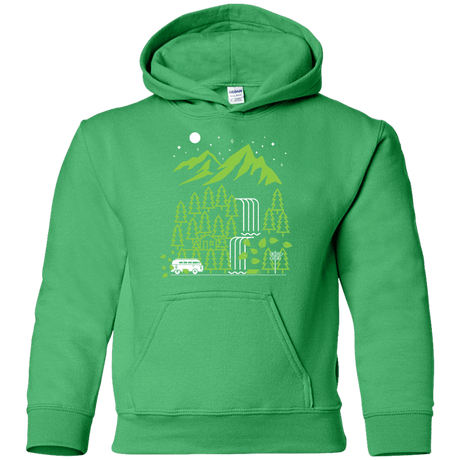 Sweatshirts Irish Green / YS Explore More Youth Hoodie