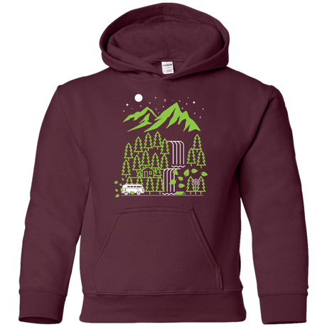 Sweatshirts Maroon / YS Explore More Youth Hoodie