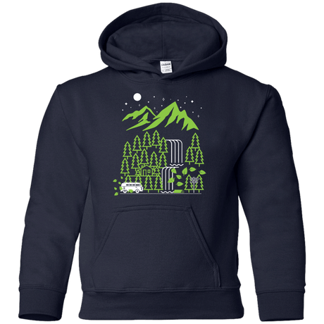 Sweatshirts Navy / YS Explore More Youth Hoodie