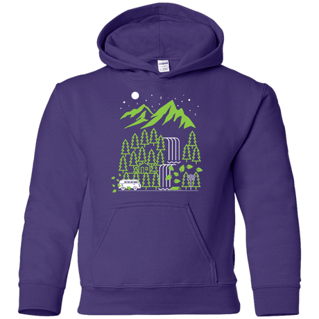 Sweatshirts Purple / YS Explore More Youth Hoodie