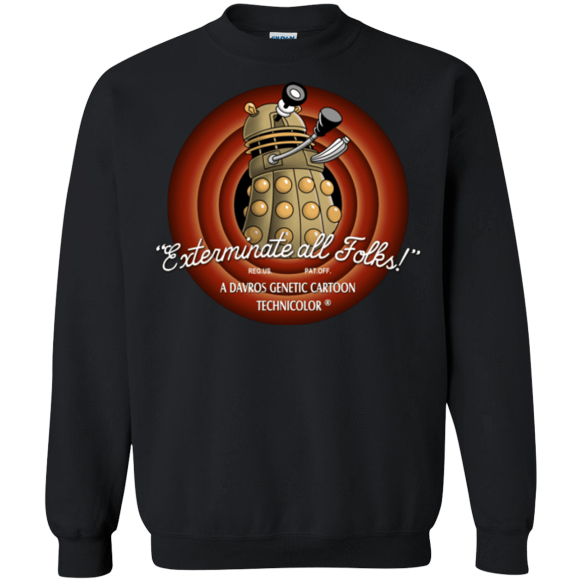 Sweatshirts Black / Small Exterminate All Folks Crewneck Sweatshirt