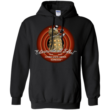 Sweatshirts Black / Small Exterminate All Folks Pullover Hoodie