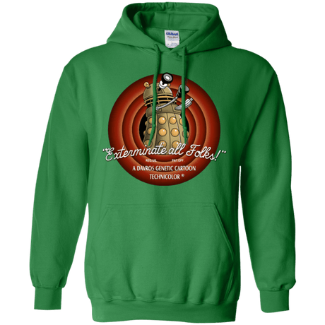 Sweatshirts Irish Green / Small Exterminate All Folks Pullover Hoodie
