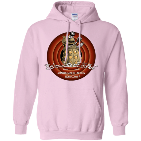 Sweatshirts Light Pink / Small Exterminate All Folks Pullover Hoodie