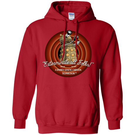 Sweatshirts Red / Small Exterminate All Folks Pullover Hoodie