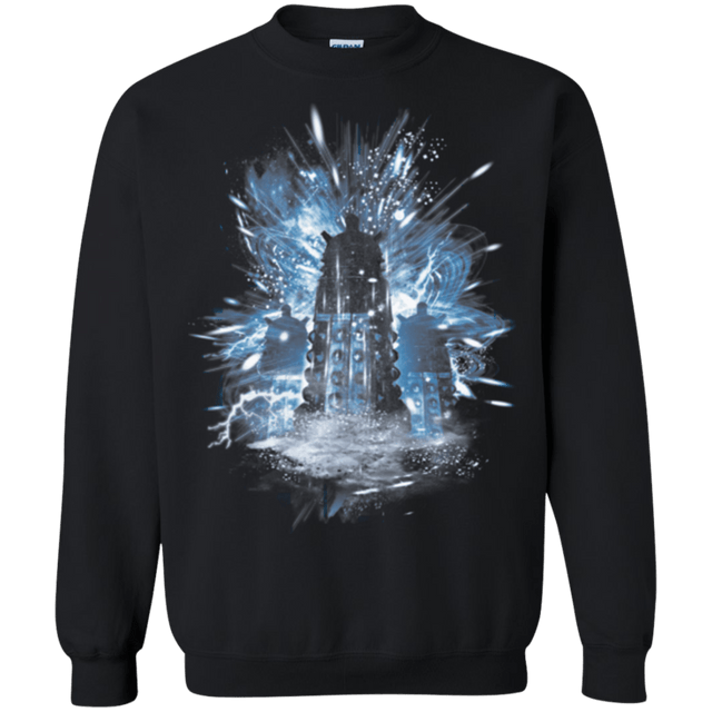 Sweatshirts Black / Small Exterminate Storm Crewneck Sweatshirt