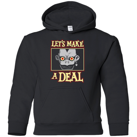 Sweatshirts Black / YS Eye Deal Youth Hoodie