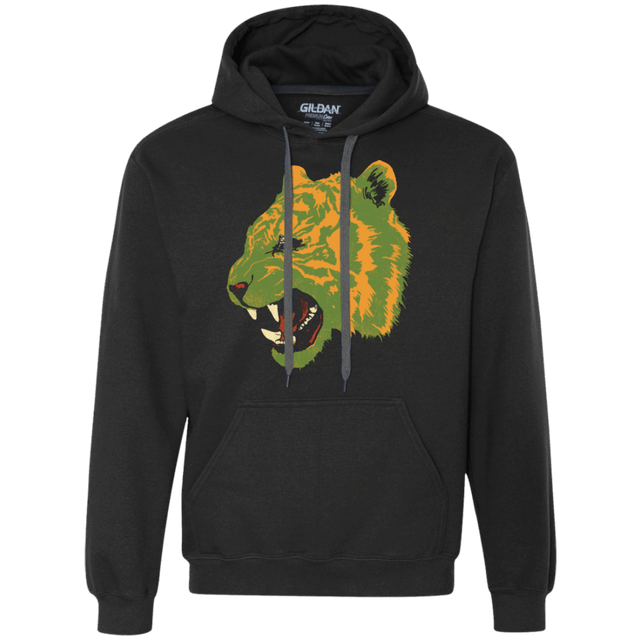 Sweatshirts Black / Small Eye Of The Tiger Premium Fleece Hoodie