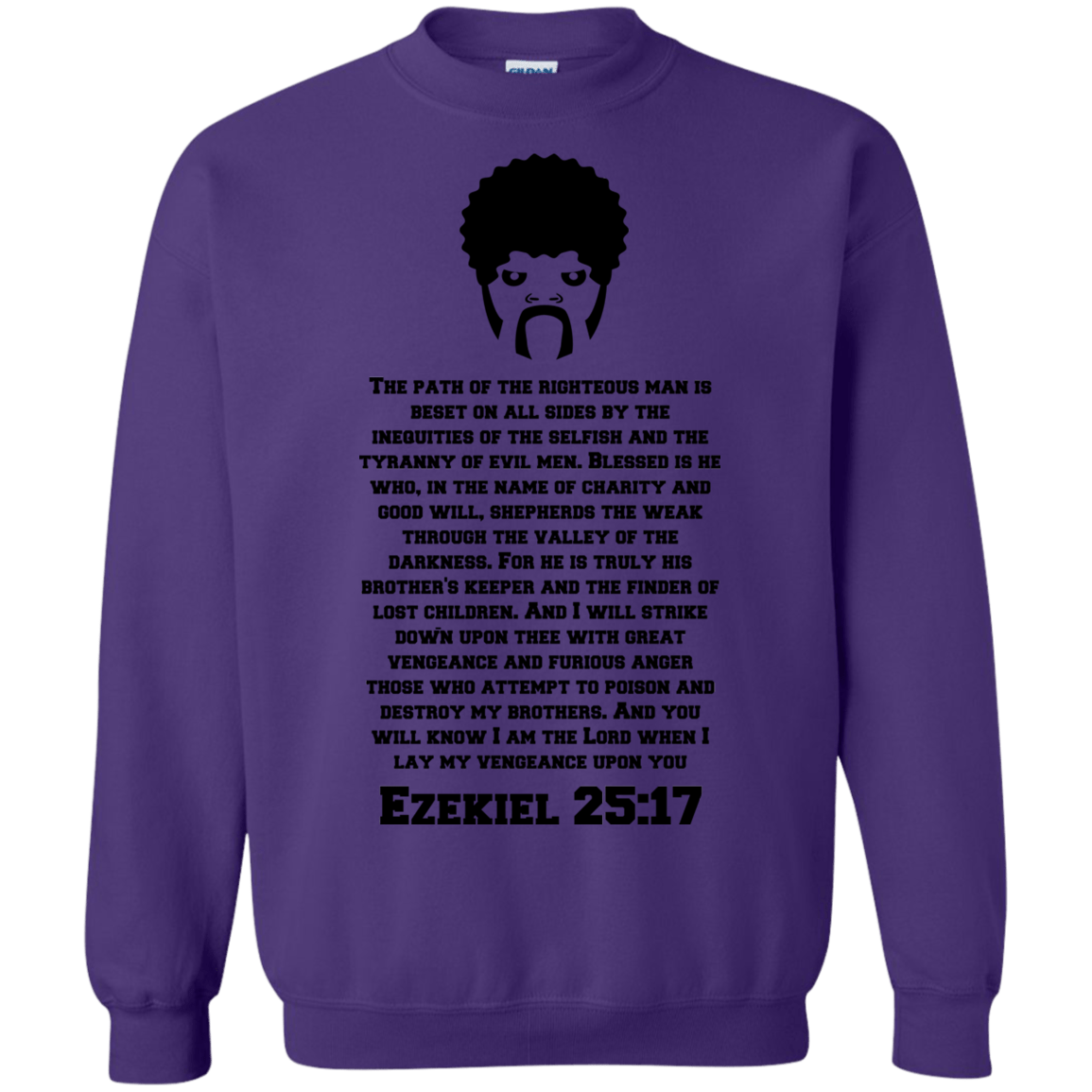 Sweatshirts Purple / S Ezekiel Crewneck Sweatshirt