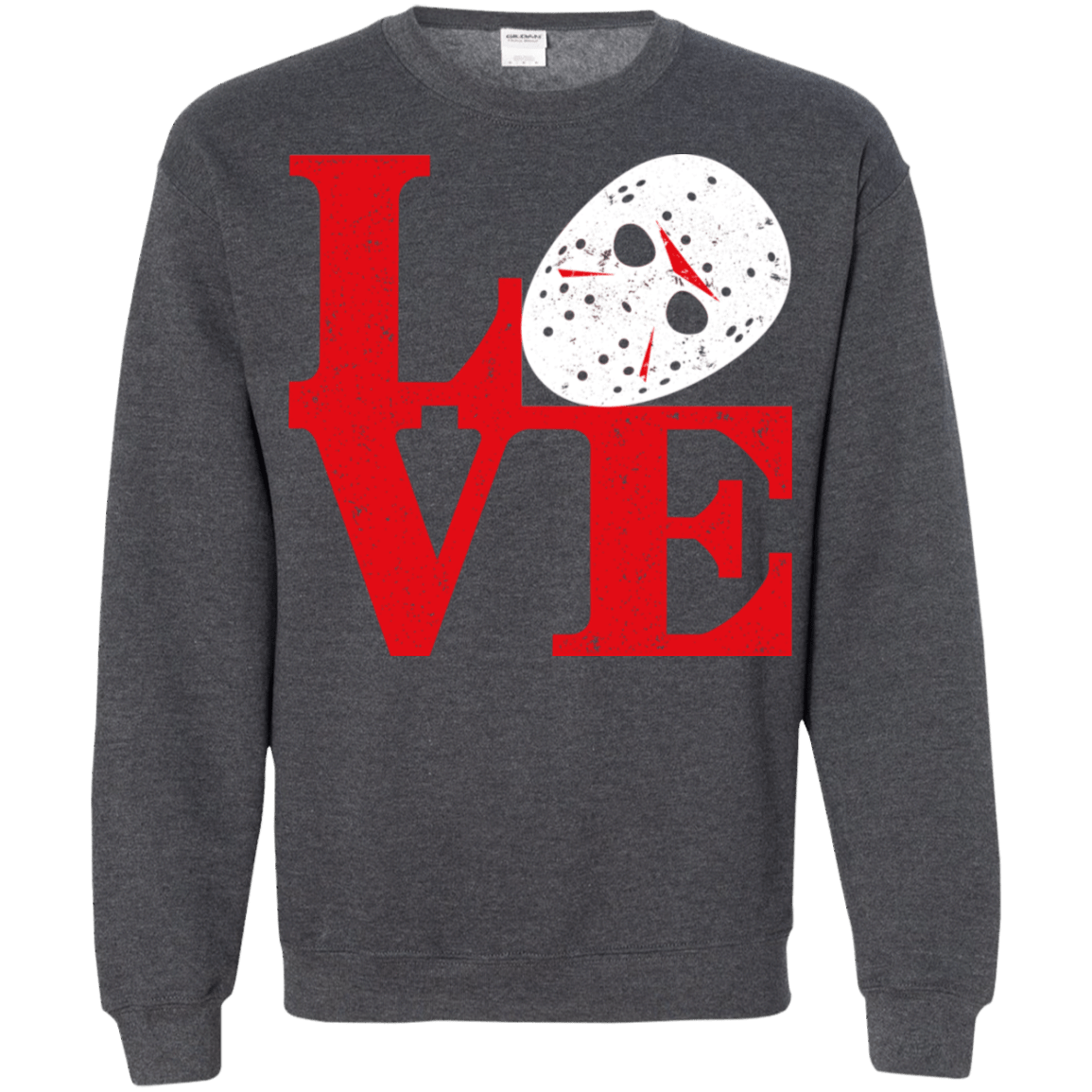 Sweatshirts Dark Heather / S F13 Love Crewneck Sweatshirt