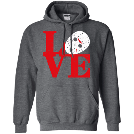 Sweatshirts Dark Heather / S F13 Love Pullover Hoodie