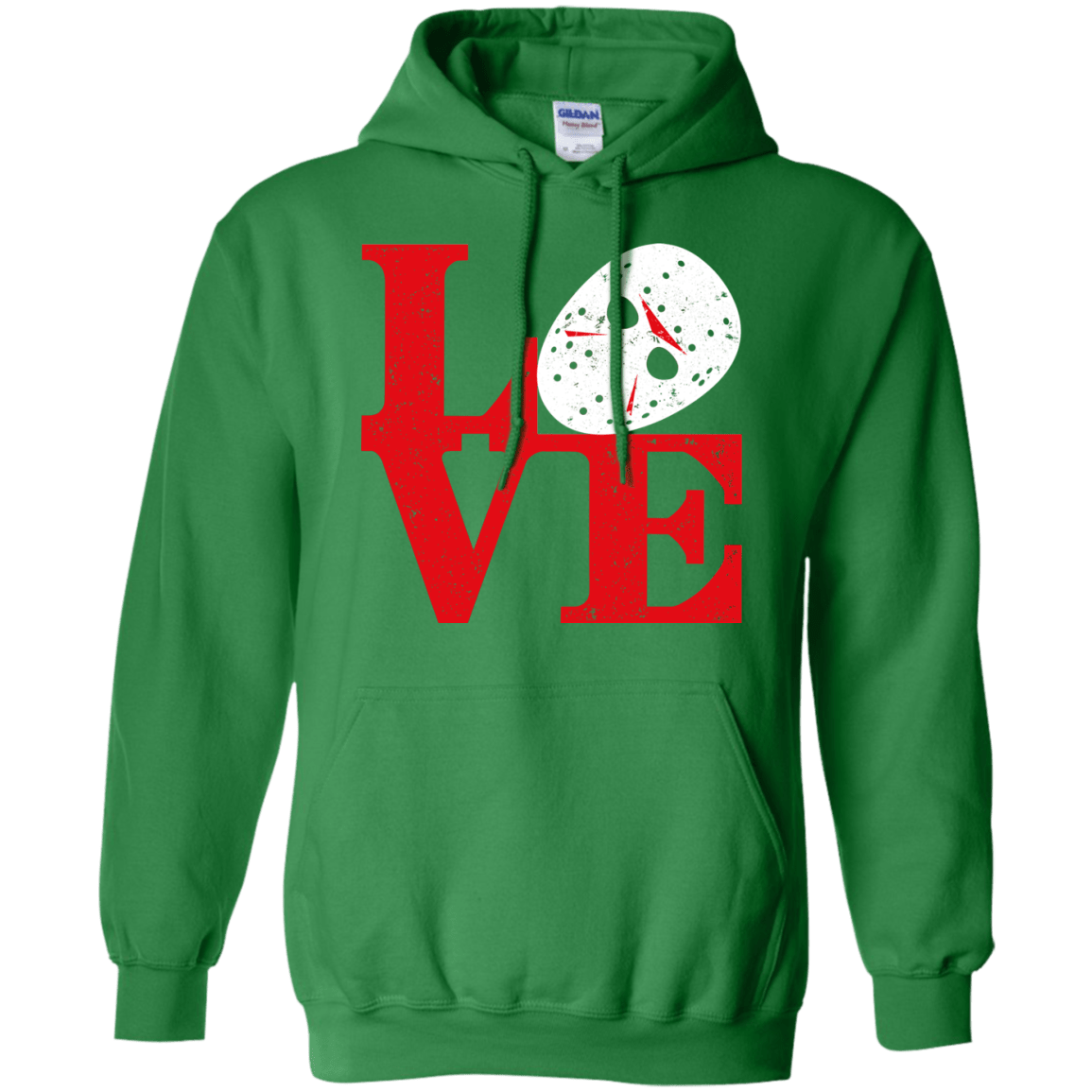 Sweatshirts Irish Green / S F13 Love Pullover Hoodie