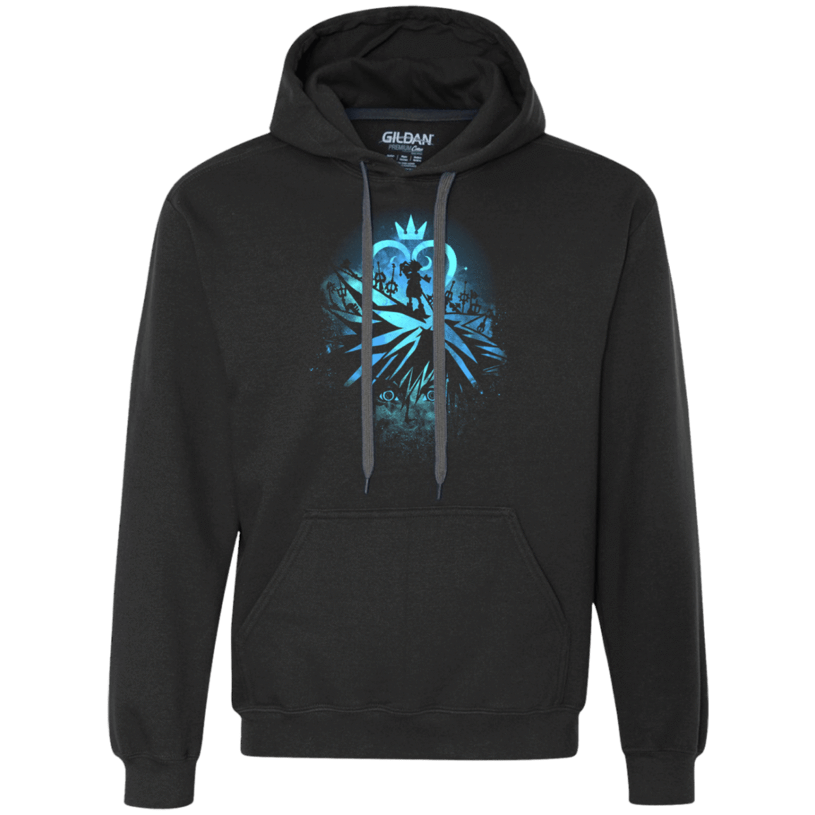 Sweatshirts Black / Small Face of Kingdom Premium Fleece Hoodie