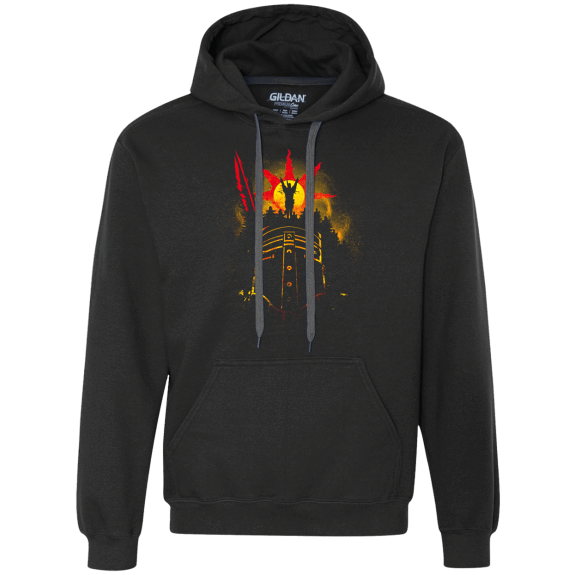 Sweatshirts Black / Small Face of The Sun Premium Fleece Hoodie
