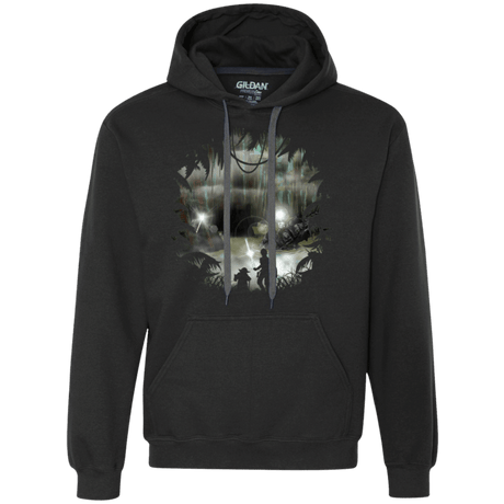 Sweatshirts Black / Small Face your Fears Premium Fleece Hoodie