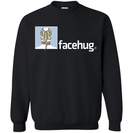 Sweatshirts Black / Small FACEHUG Crewneck Sweatshirt