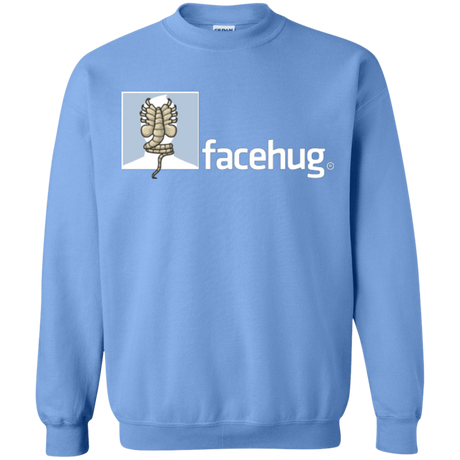 Sweatshirts Carolina Blue / Small FACEHUG Crewneck Sweatshirt