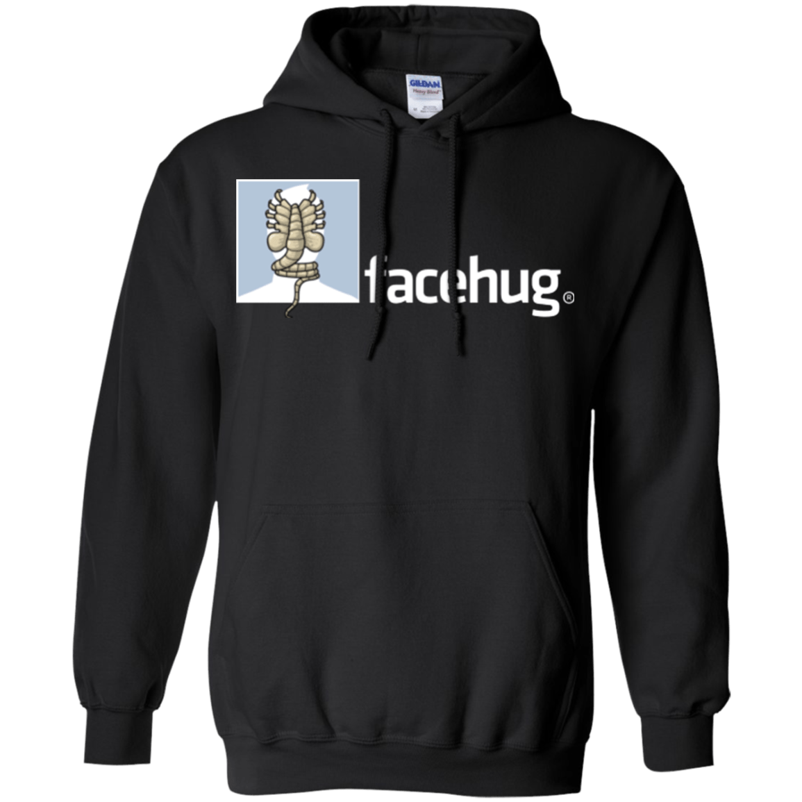 Sweatshirts Black / Small FACEHUG Pullover Hoodie
