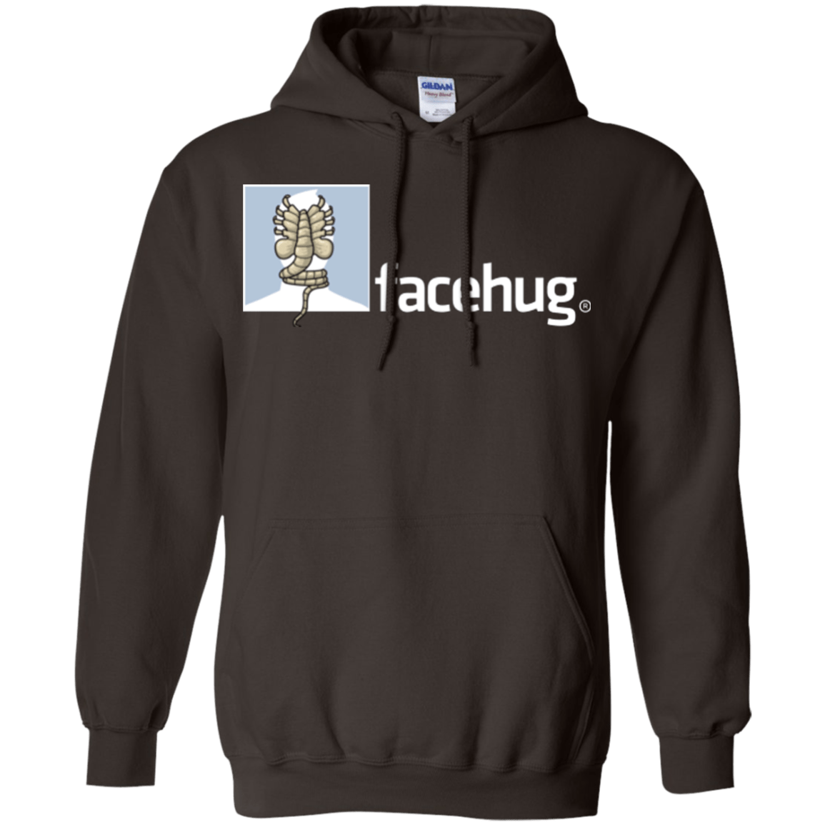Sweatshirts Dark Chocolate / Small FACEHUG Pullover Hoodie