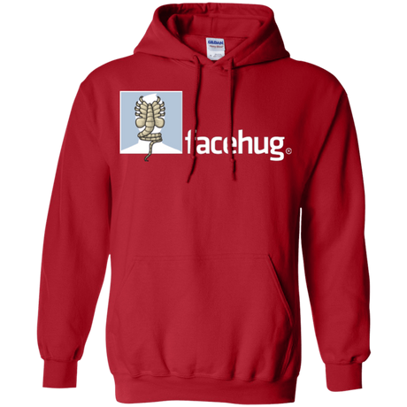 Sweatshirts Red / Small FACEHUG Pullover Hoodie
