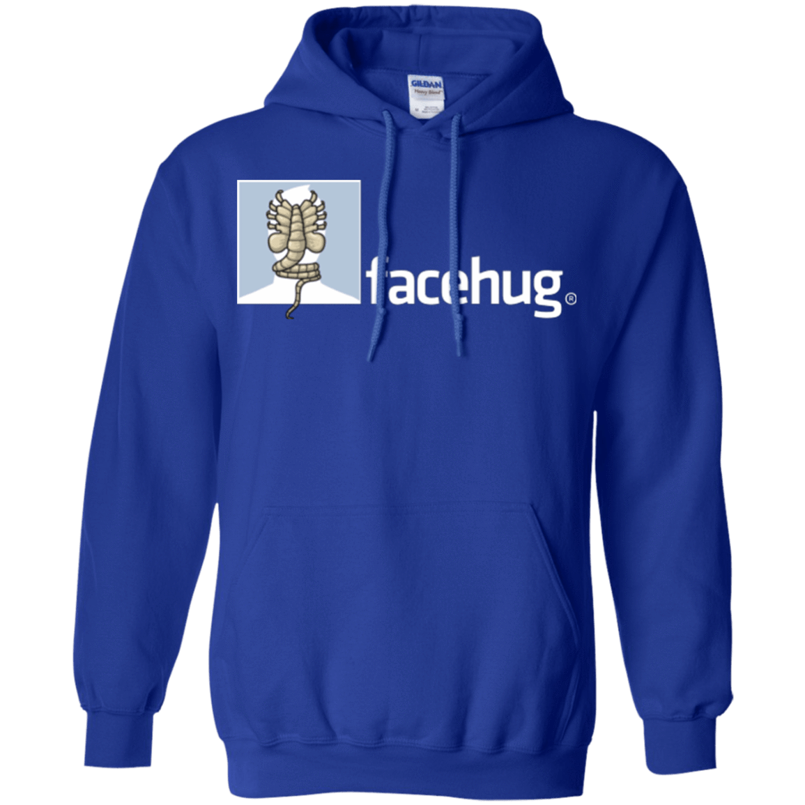 Sweatshirts Royal / Small FACEHUG Pullover Hoodie