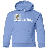 Sweatshirts Carolina Blue / YS FACEHUG Youth Hoodie