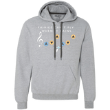 Sweatshirts Sport Grey / Small Fairies Can't Fly When It Rains Premium Fleece Hoodie