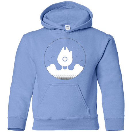 Sweatshirts Carolina Blue / YS Falco Rises Youth Hoodie
