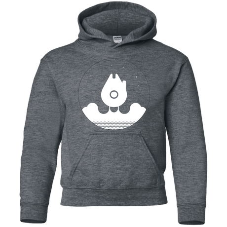 Sweatshirts Dark Heather / YS Falco Rises Youth Hoodie