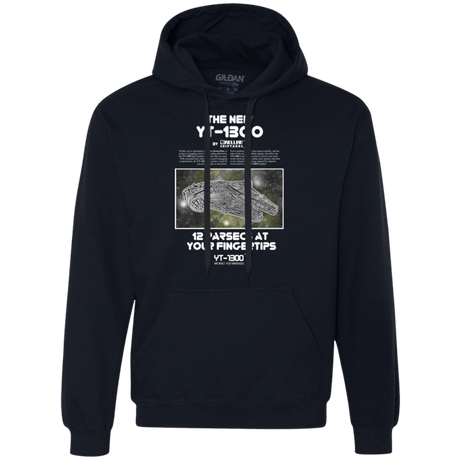 Sweatshirts Navy / Small Falcon YT-3000 Premium Fleece Hoodie