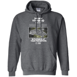 Sweatshirts Dark Heather / Small Falcon YT-3000 Pullover Hoodie