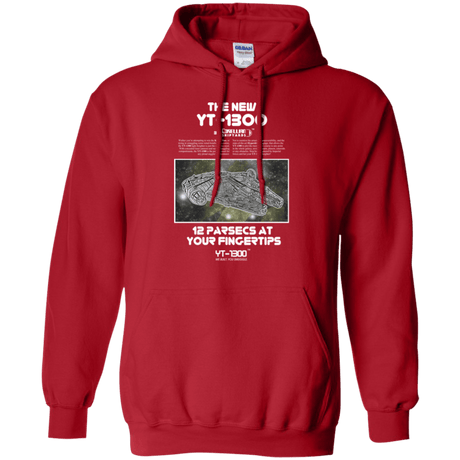 Sweatshirts Red / Small Falcon YT-3000 Pullover Hoodie