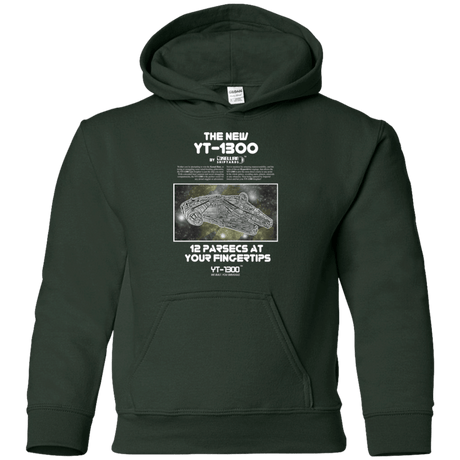 Sweatshirts Forest Green / YS Falcon YT-3000 Youth Hoodie