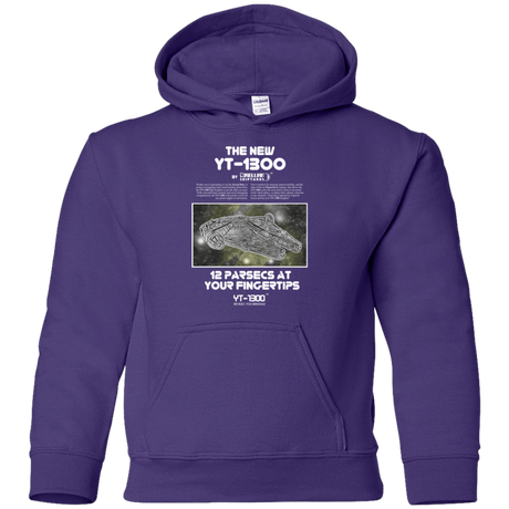 Sweatshirts Purple / YS Falcon YT-3000 Youth Hoodie