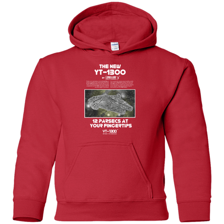 Sweatshirts Red / YS Falcon YT-3000 Youth Hoodie